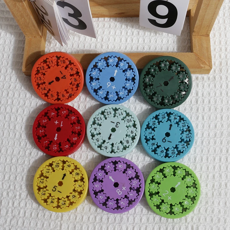 Educational Math Fact Fidget Spinners Learn Division & Multiplication Relieves Stress Anxiety Relief Fidget Spinners Math Toy