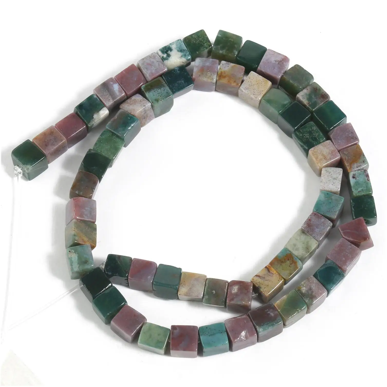 8mm tiger eye agate crystal cube loose beads  Spacers Charms Agate Beading For Earrings Glass Stone Spacer Beads