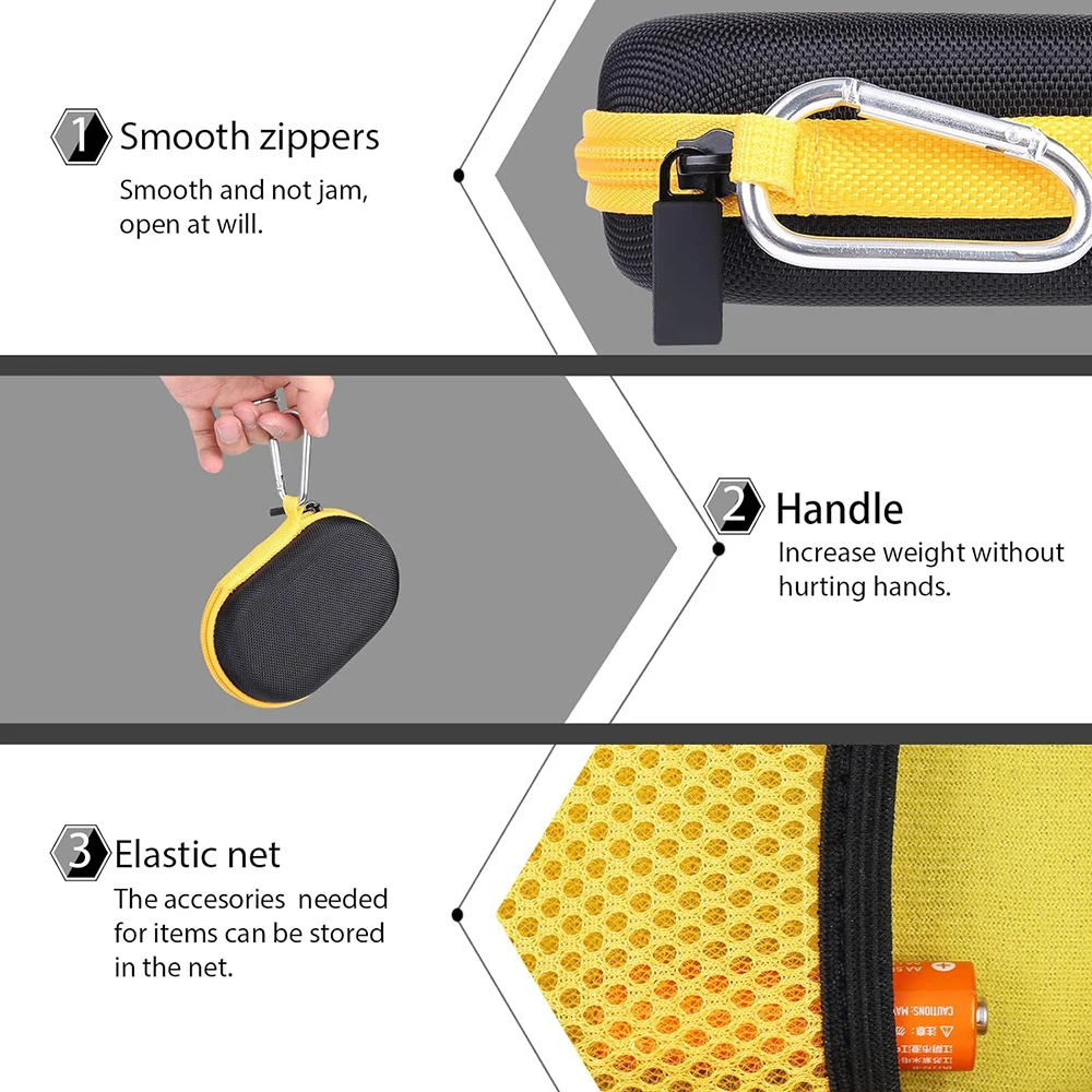EVA Mouse Carrying Case EVA Mouse Protective Bag EVA Hard Travel Storage Case for Logitech POP Mouse
