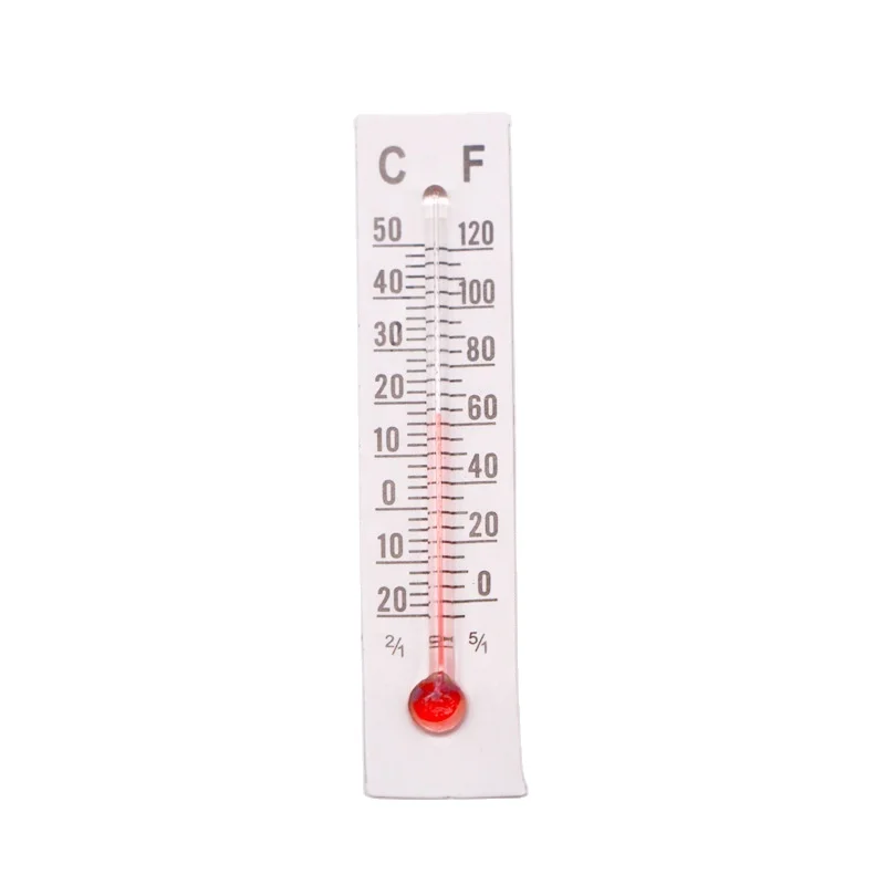 Dollhouse mini cardboard thermometer BJD miniature scene furniture model accessories 1.1 * 5cm