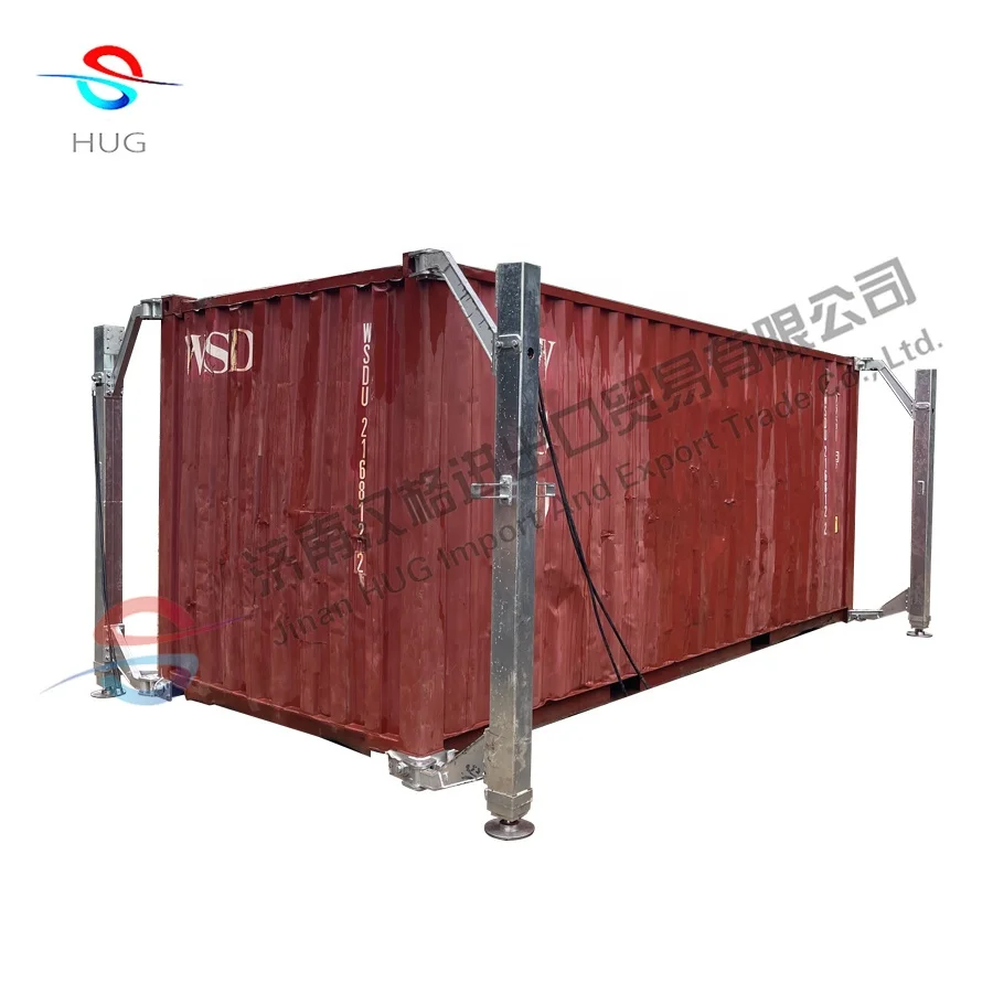 shipping container jack for container hydraulic lifting system container mover