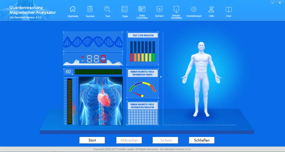  Новинка 2021 6 поколение 4 70 квантовый резонансный магнитный анализатор программное обеспечение бесплатно