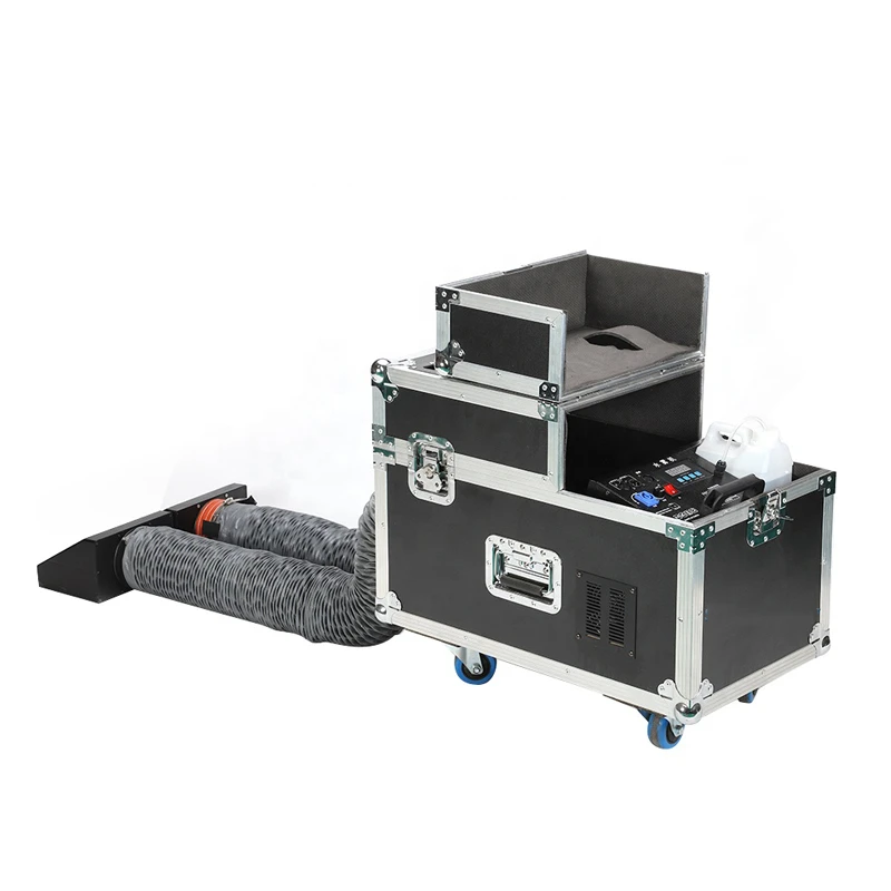 Удивительный эффект Dmx512 3000 Вт Двойной выход вода низкий туман машина светодиодный жидкий дым для свадьбы dj