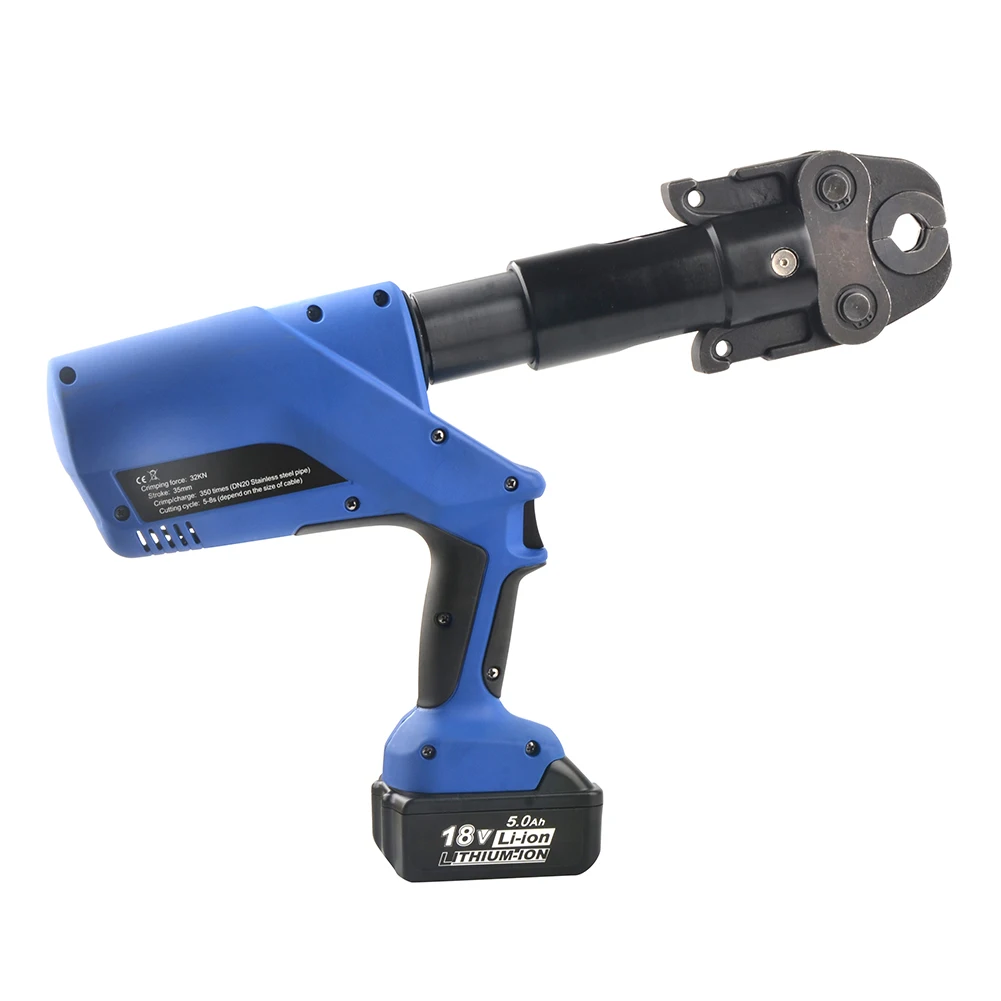 EZ-1550 Household Large Blue Set Packing Multifunctional Hydraulic Press Machine Metal Scrap Shears Cable Cutter