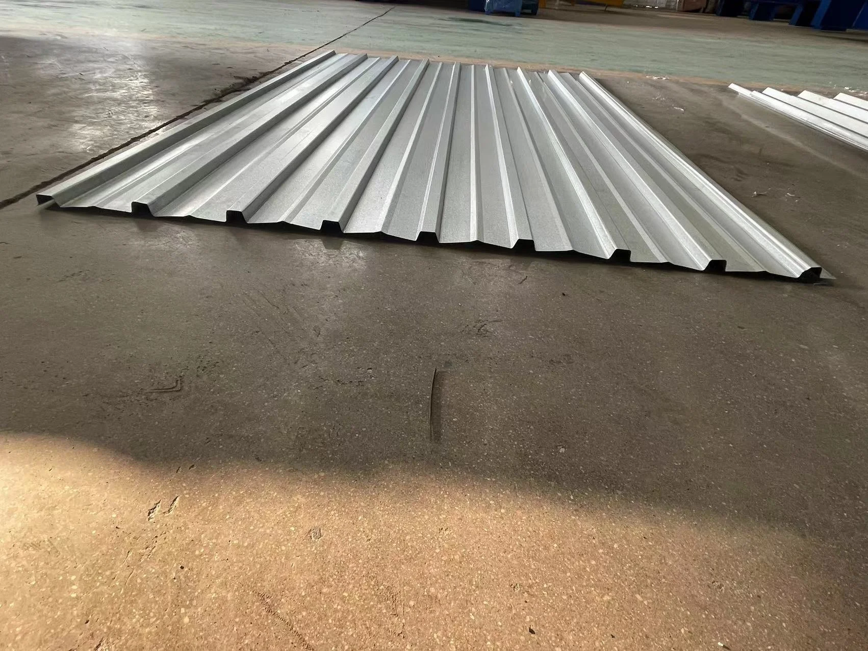 Strength factory engineering building materials machinery double color steel tile making machinery