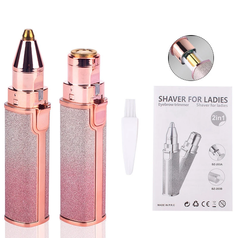 22 Epilation Machine Lady Body Leg Arm Face Painless Hair Removal Epilator 2 In 1 For Women