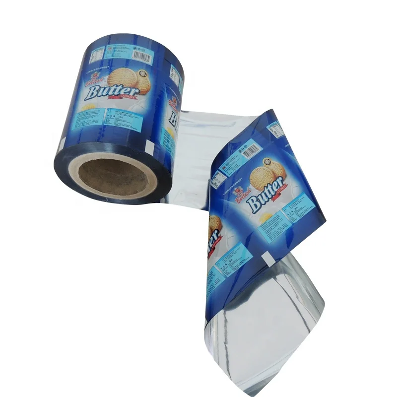 Custom Food Sachet Packaging Plastic Laminated Roll Film Packaging Roll Films Plastic Film Roll Packaging