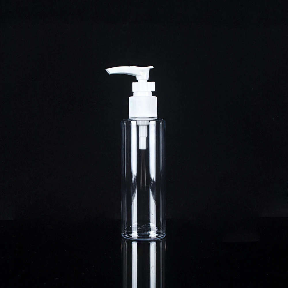 Wholesale PET bottle plastic transparent liquid detergent soap bottle with spray