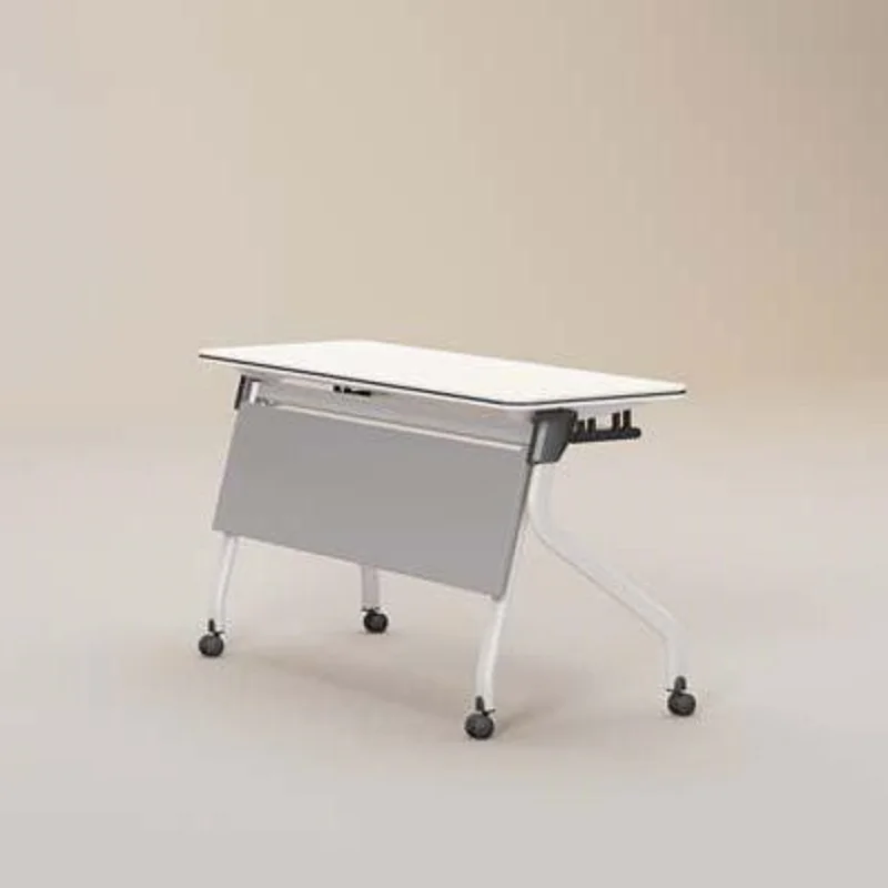 Office movable folding office furniture accessories metal frame training desk table chair sets