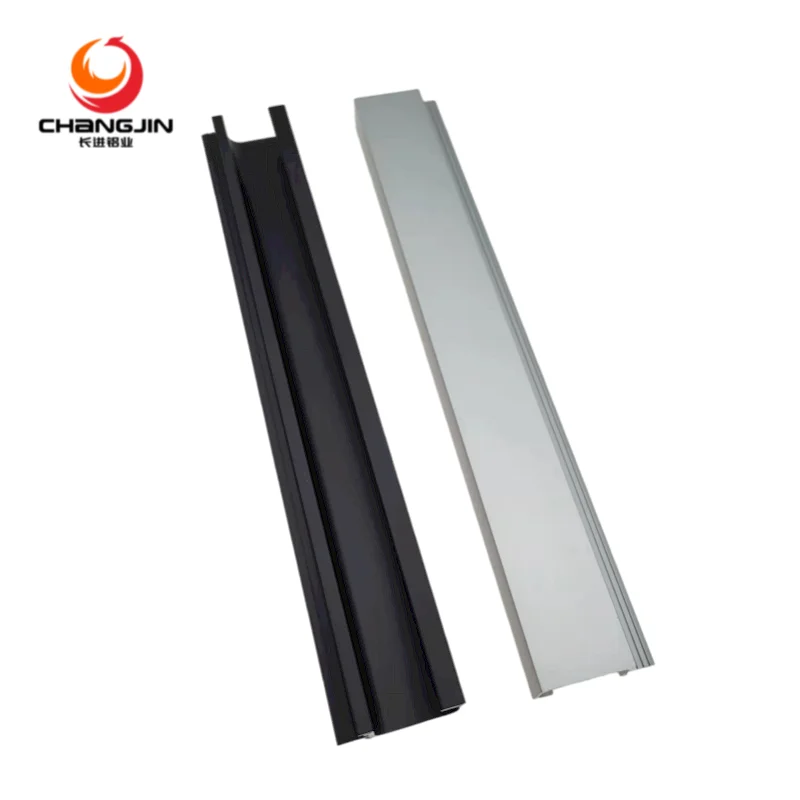 aluminum profiles champagne color g aluminum profile hidden handle