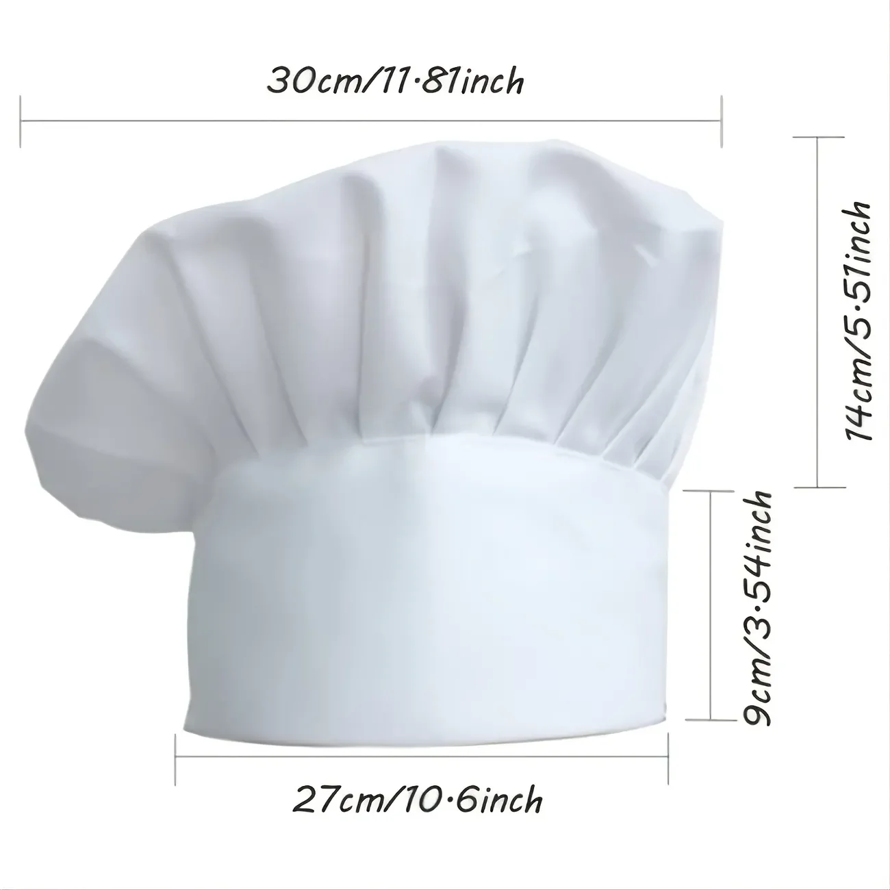 Hotel Restaurant Supplier Kitchen Chef Cooking Hat With Logo Low Moq