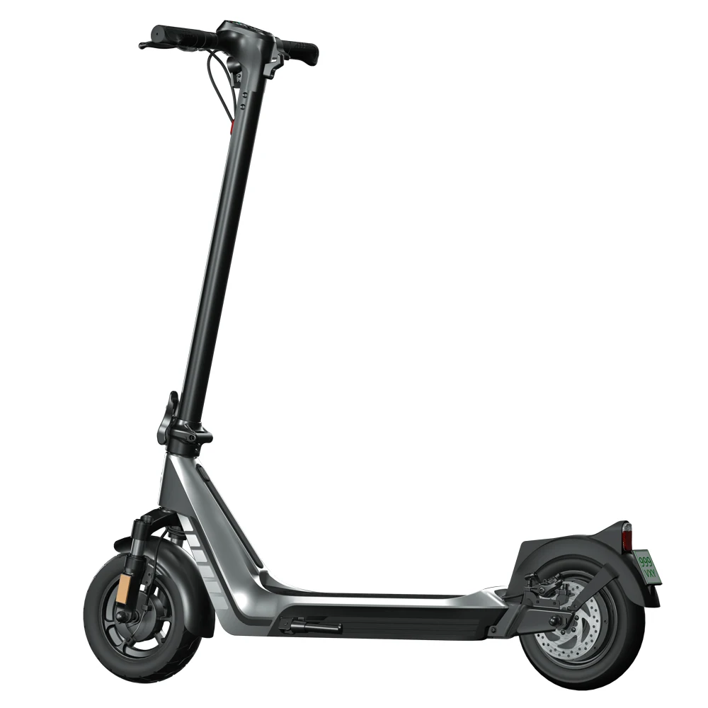 2021H&O New Design H20 Escooter 10 Inch Tire 350W Trotinette Electrique Dual Suspension Disc Brake Foldable Electric Scooter