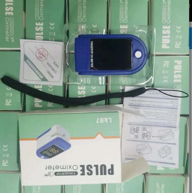  Цифровой Oled-дисплей измеритель уровня кислорода в крови и пульса на кончик пальца