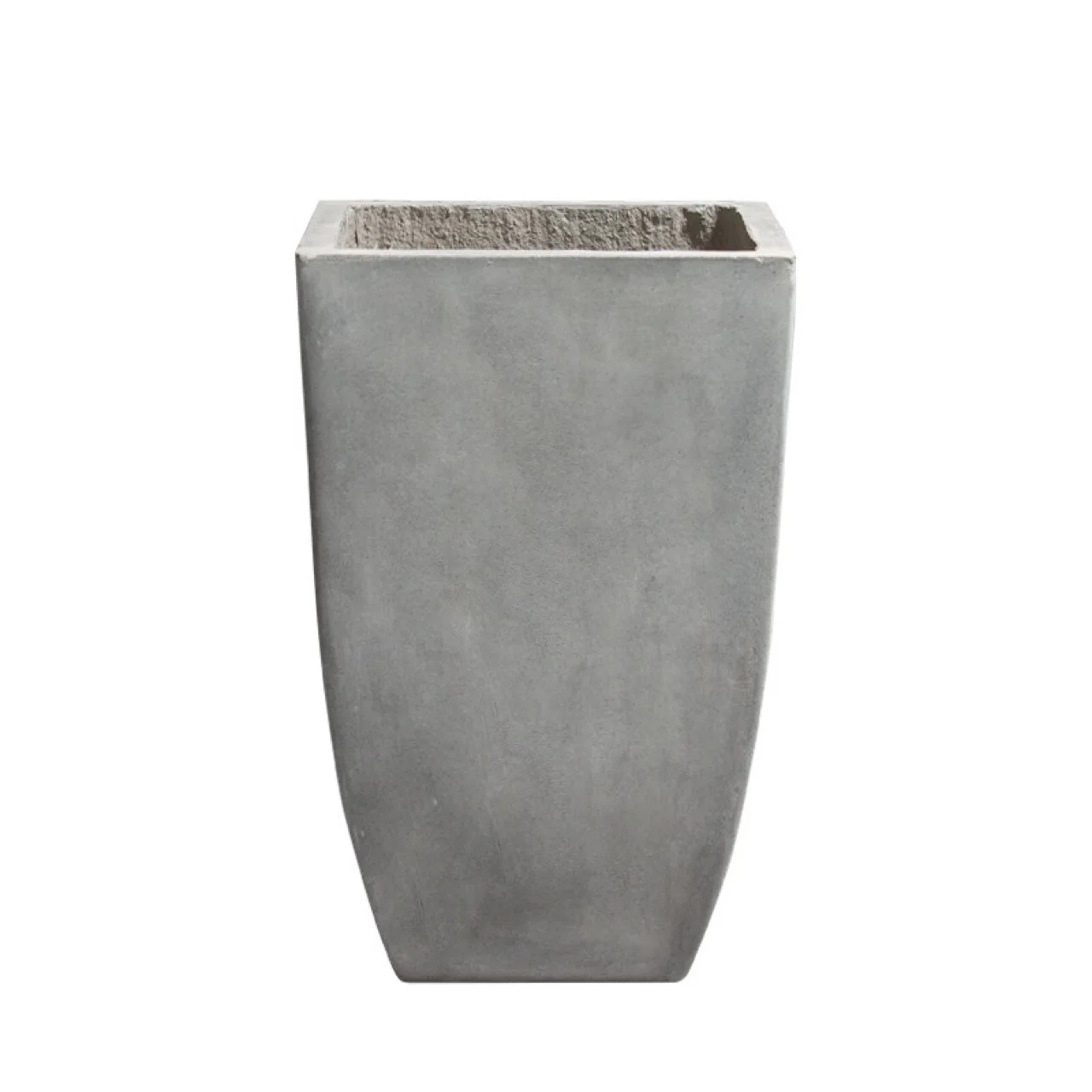 Decorative Garden Floor Large As-cast Finished Concrete Cement Flower Vase Outdoor Giant and Indoor Plant