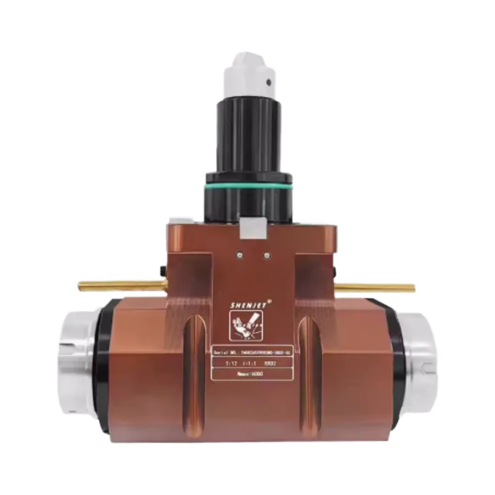 BMT90 degree dual output retractable power tool holder, car milling composite power head, BMT90 degree dual head tool holder