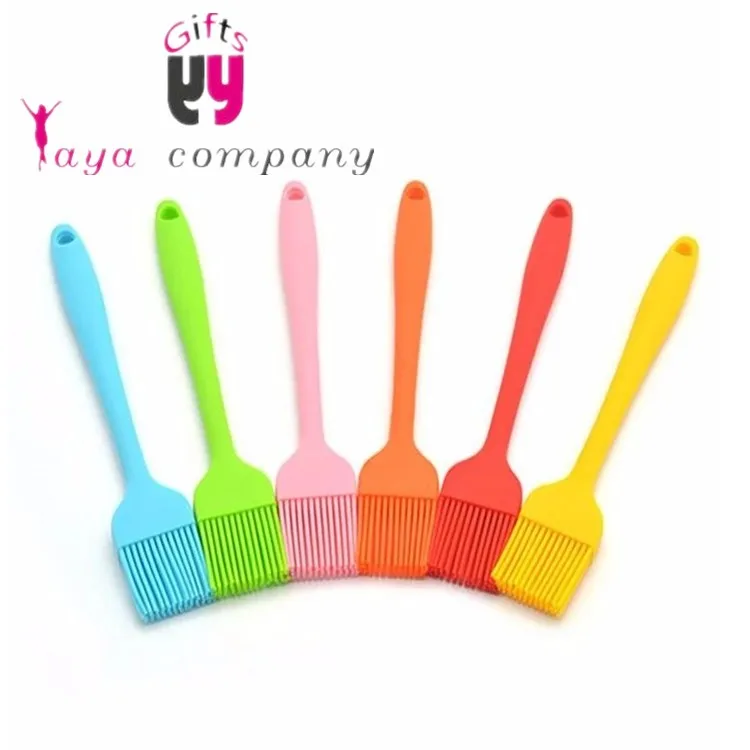 Silicone Basting Pastry Brush Oil Brushes For Cake Bread Butter Baking Tools Kitchen Safety BBQ Brush