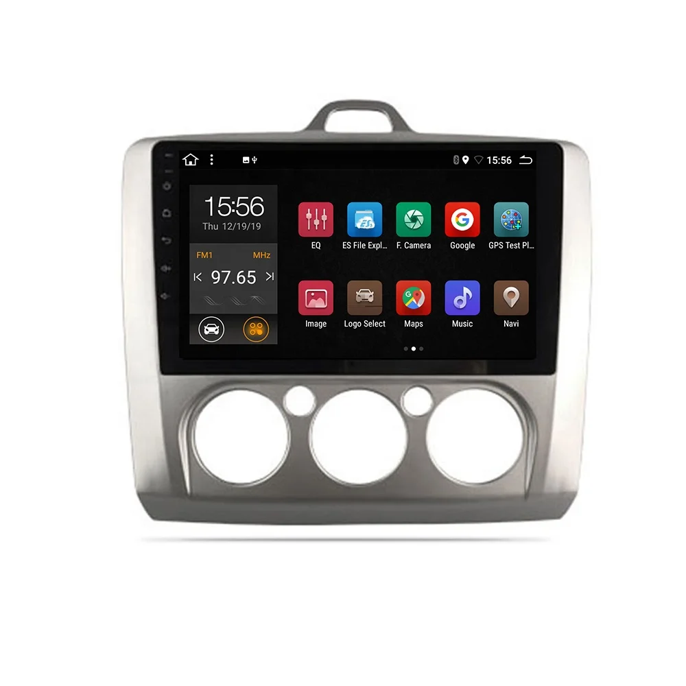 MCX 10 inch Android 10.0 car DVD multimedia player for Ford Focus 2006-2011 with WIFI GPS radio quad core touch screen