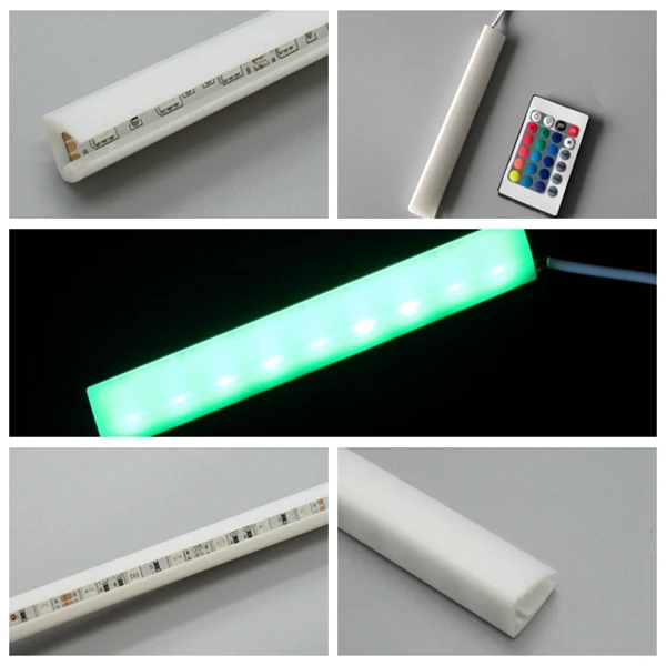 12 В Радиочастотный пульт дистанционного управления RGB цвет винный шкаф светодиодная полка индикатор стеклянная освещение