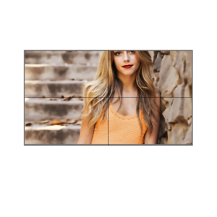 46 Inch 5.5mm Bezel Hd Xx Hot Free Indoor 4K Dp Did 1X4 Video Wall Panel Price