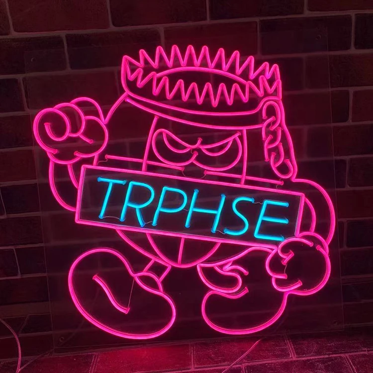 High Quality Indoor lighting New Arrival Sport style brand sneaker neon sign