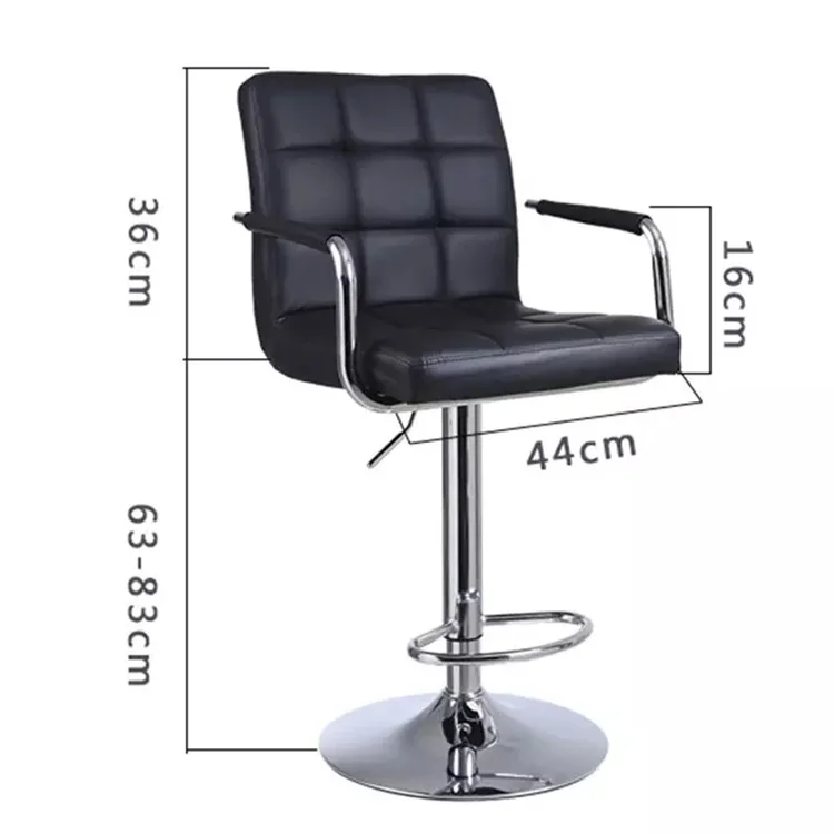 Fashion Adjustable counter kitchen chair White Modern Swivel Pub Chair Chrome Bar Stools swivel dining chair