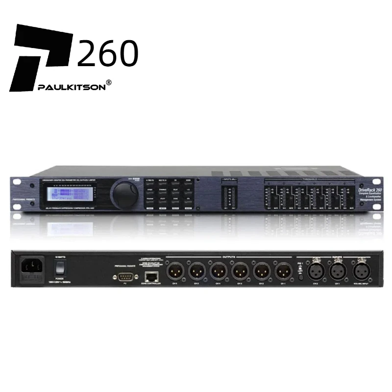 Audio Processor DBX260  Drive Rack Dbx Driverack 260 PA Processor Audio Dsp Digital Audio Speaker Management Processor