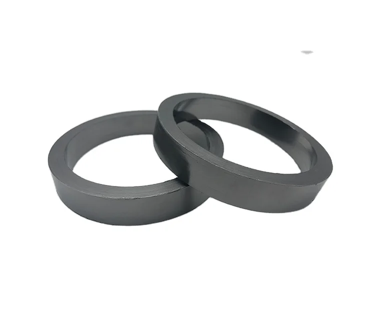 High temperature factory Pure Graphite Braided Packing ring for valve pump sealing