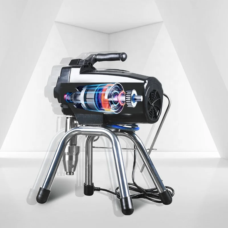 Construction Site Portable Automatic Cement Mortar Spraying Machine