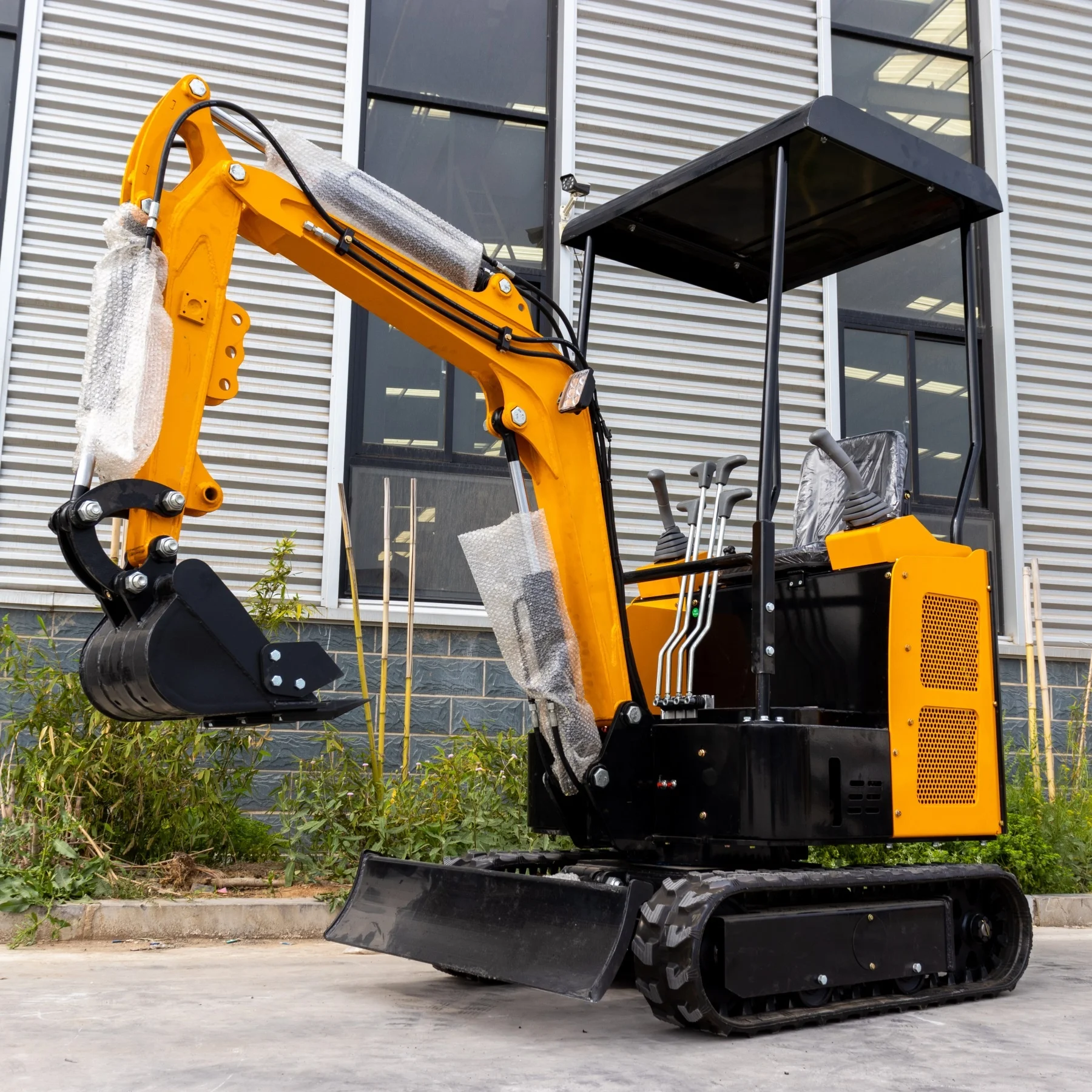 FREE SHIPPING Earth-moving Machinery Mini Craw 1T 1.5T 2T 3T 4T 5T 6T Mini Crawler Excavator  Small Digger Micro Bagger