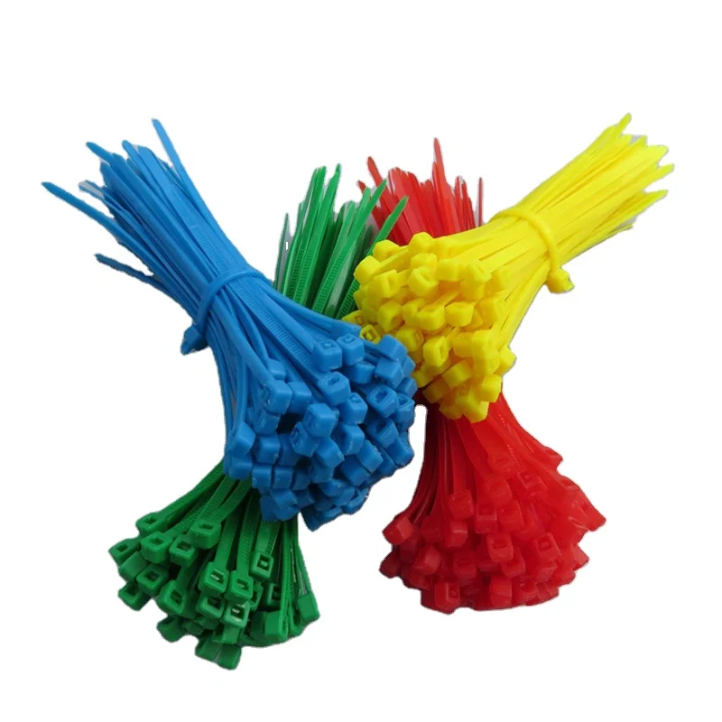 10*900mm nylon cable ties network cable tie strap assorted color cable tie self-locking nylon