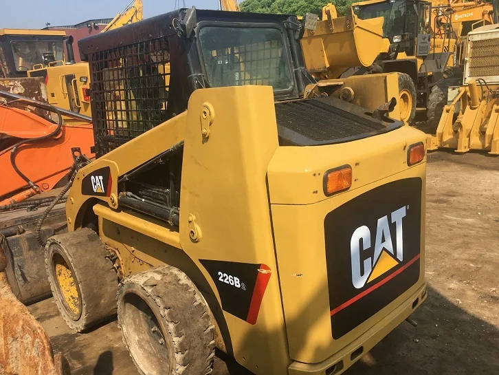  Высококачественный б/у погрузчик с бортовым поворотом Caterplar 226B