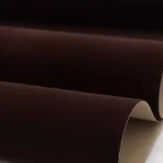 Black self-adhesive back viscose drawer decoration box lining packing pile flocking flannel back lining environmental fabric