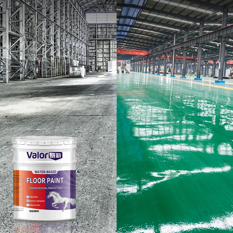 Industrial Paint Excellent Quality Epoxy Floor coating Underground garage paint Green grey Environmental