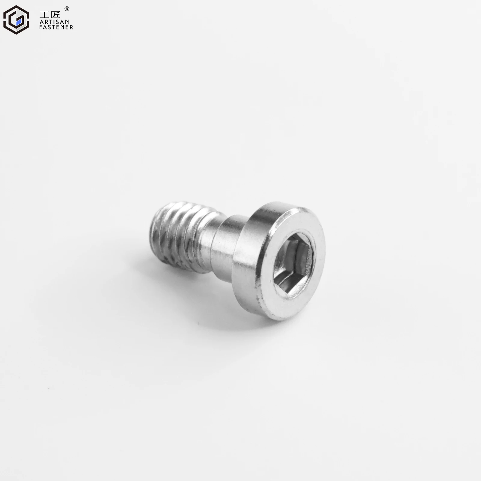 304 stainless steel hexagonal plug screw, shaft shoulder, convex shoulder, equal height limit step screw M3M4M5M6M8