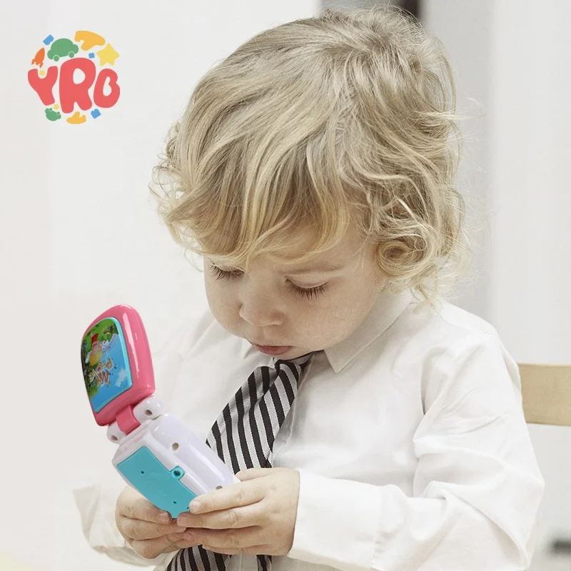 Cartoon Educational Music Baby Mobile Phone Baby Educational Learning Mobile Phone Toy Electric Toy Mobile Phone For Kids