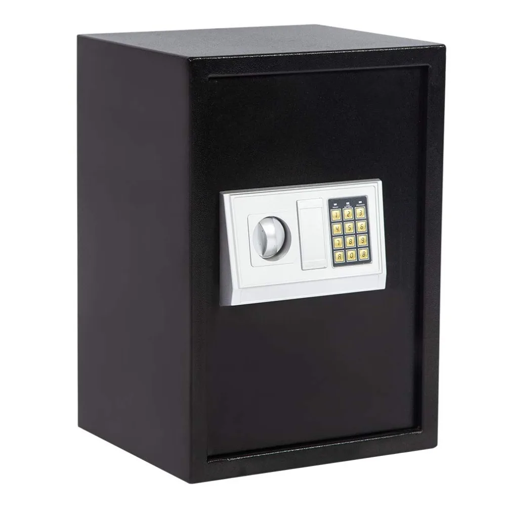 Zhenzhi Lock Box Electlronic Combination Security Cabinet Digital Large safe box depository for Office Home Hotel Bank