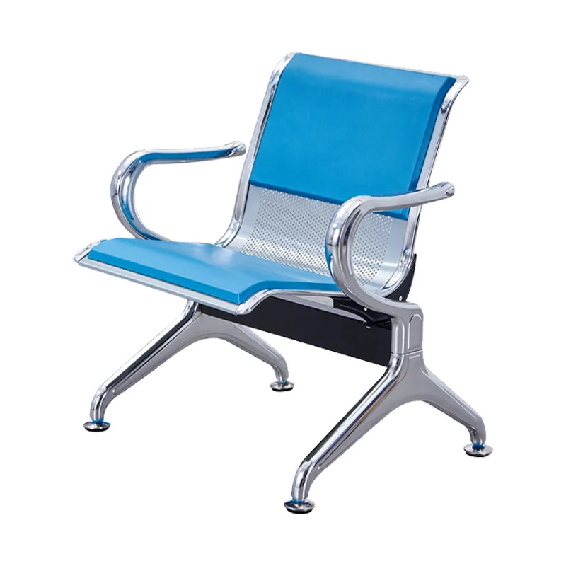 PU Hospital and Other Waiting Chairs Multi-position Airport Chair Stainless Steel Public Row Manufacturer