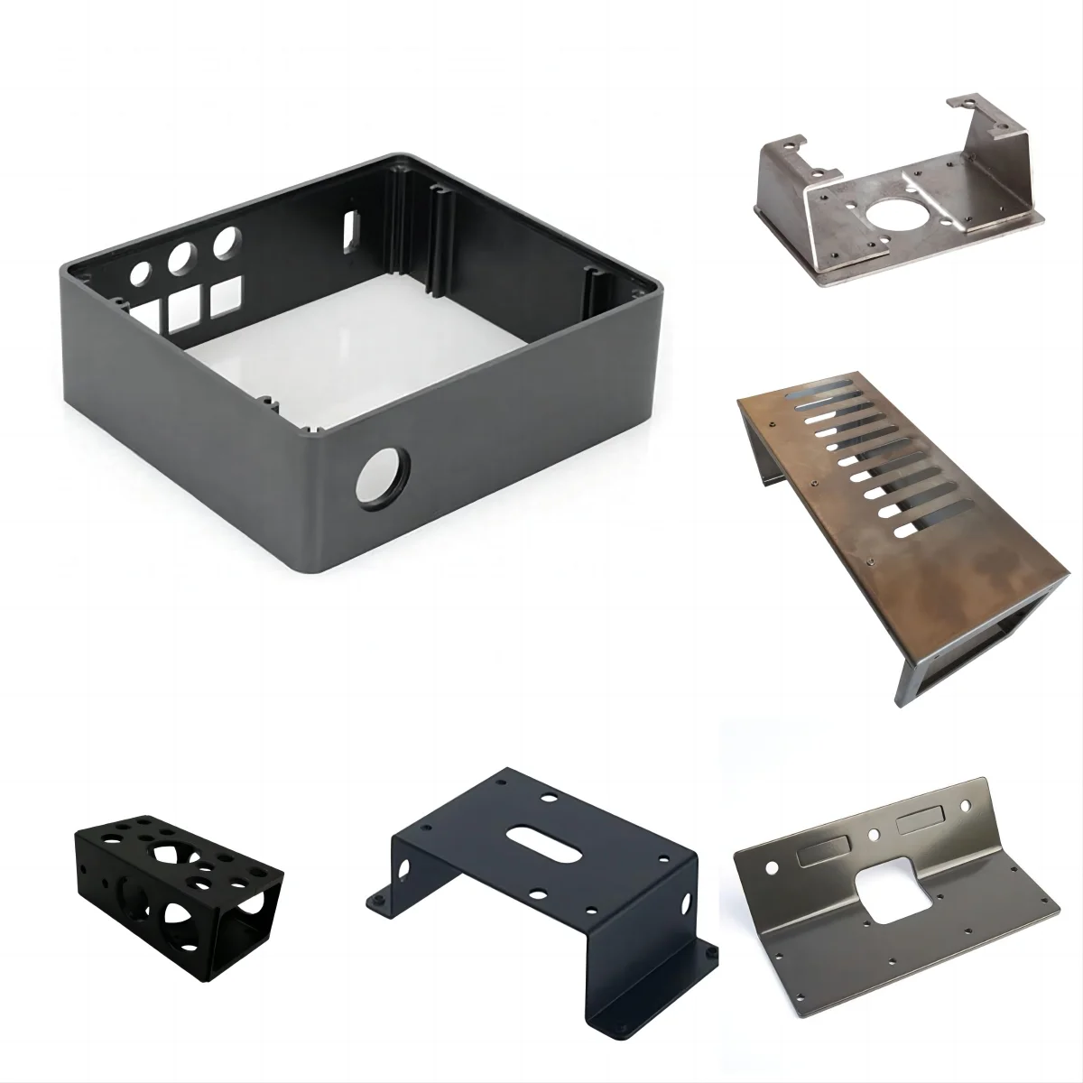 Guangdong Factory  Custom Sheet Metal Shell Laser Cutting Bending Enclosure Shell Stainless Steel Aluminum Stamping Fabrication