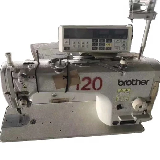 
Used brother brand 90% new industrial computer flat sewing machine s-7200c 