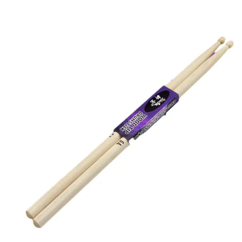 Барабанная палочка, музыкальный инструмент, маленькая барабанная палочка 5A Army 2B Jazz, барабанная палочка из березы
