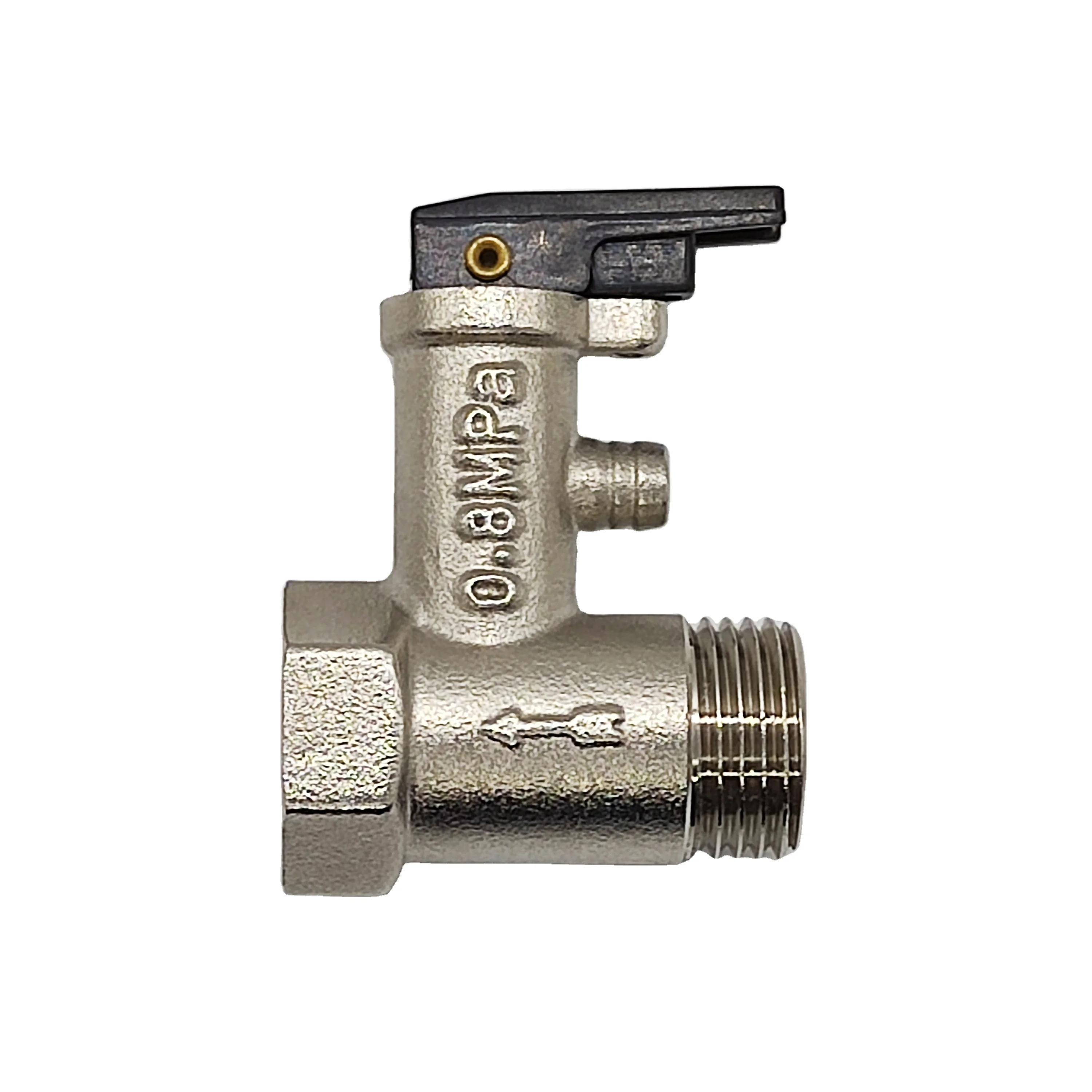 WEILING Hot Selling 1/2 brass safety valve water heater safety valve water heater valve