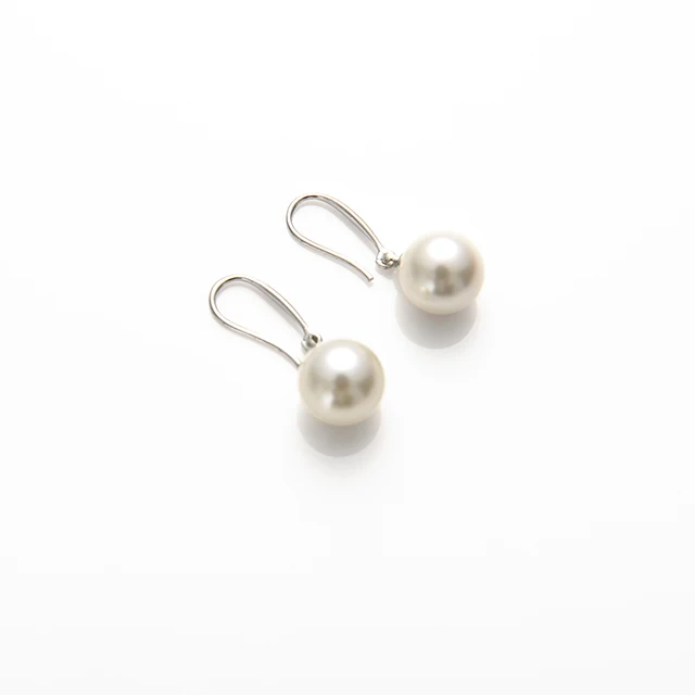 Оптовая продажа, модные белые жемчужные Ювелирные наборы 10 мм, подарок на день матери