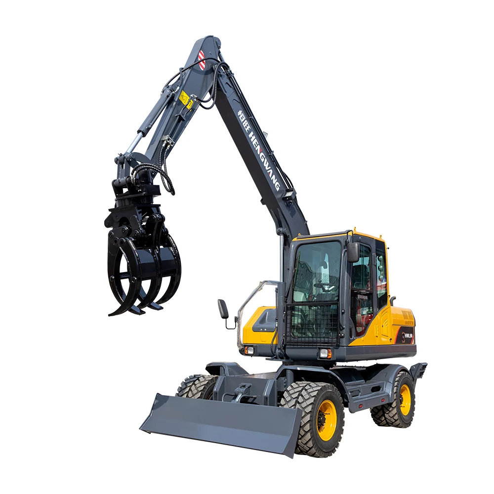 Origin machine wheel excavator NEW HW80 excavators for sell