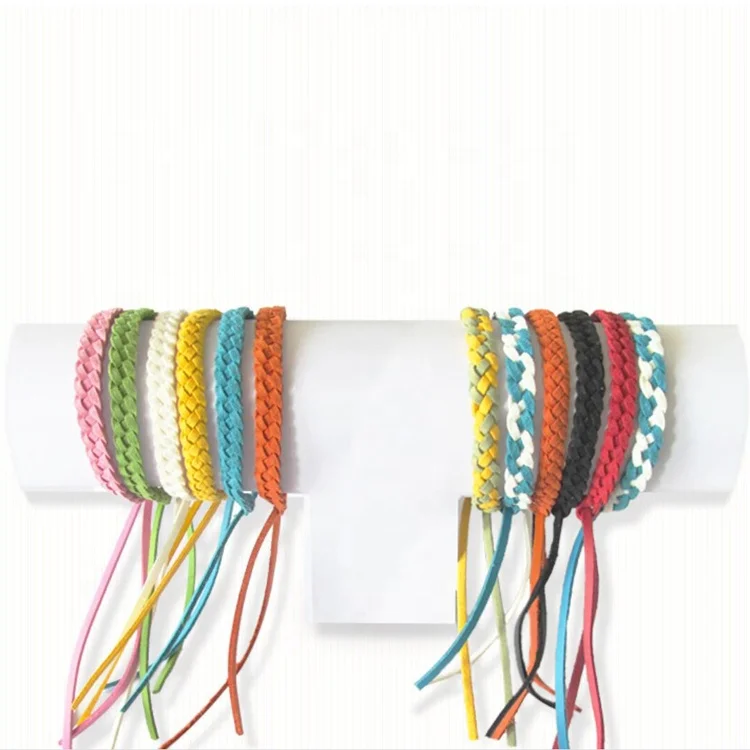 Decorative Woven Microfiber Mosquito Repellent Bracelet Gift Wrist Bands