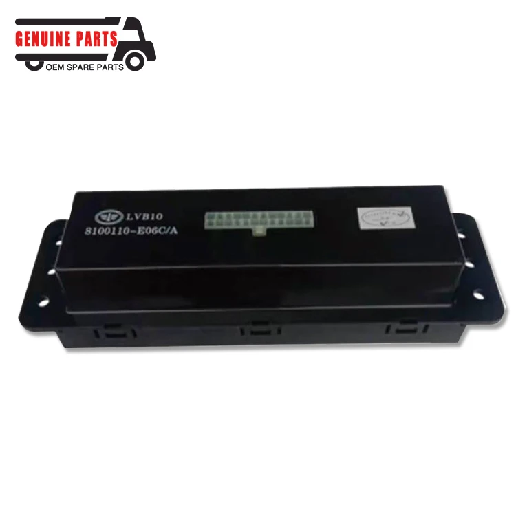 china guangzhou Air Conditioner Control Panel 8100110-E06C use for faw truck spare parts