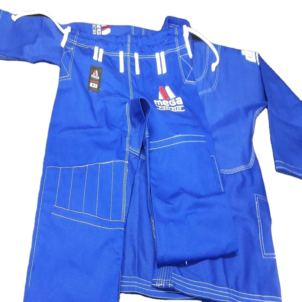 Lightweight Preshrunk Brazilian Jiu Jitsu BJJ Gi Kimono with FREE White Belt Pearl Weave 100% Cotton Fabric Pearl weave