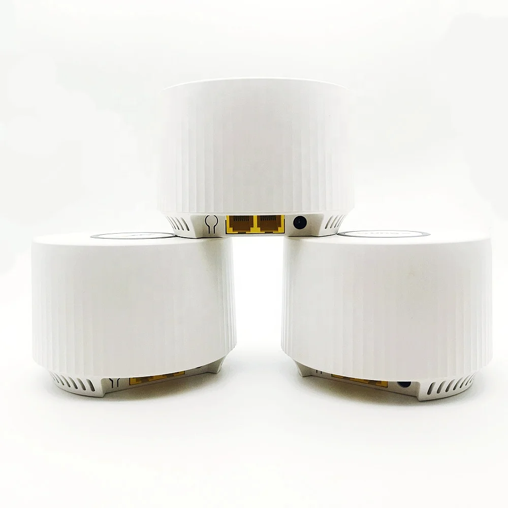 2021 SHFiM2-Pro 867M Mesh Wifi Home Gigabit Dual Band Real Maximum Up/Down 690Mbps 3-pack Mesh Wifi Router