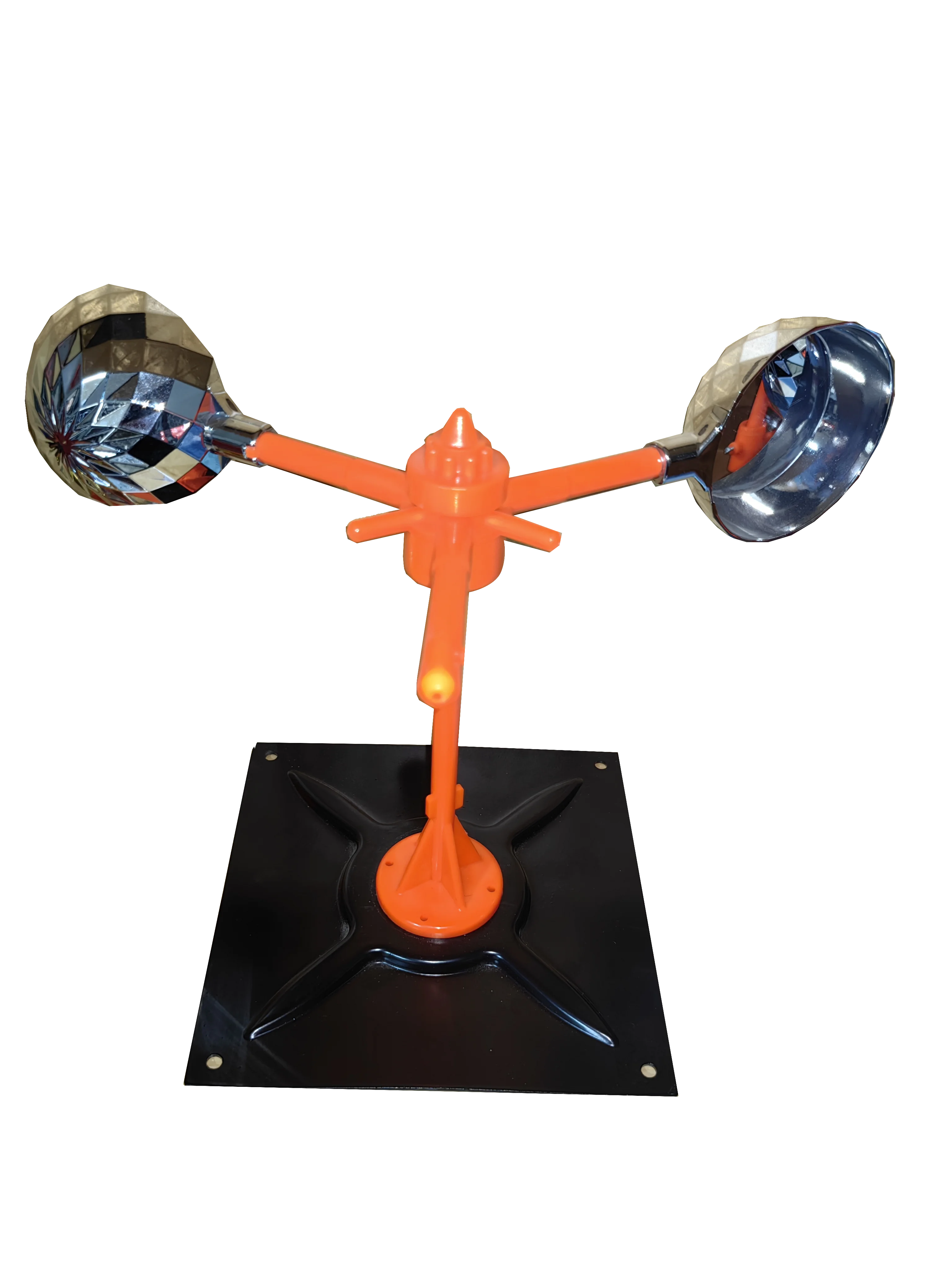 Qiao  Liang   Solar Power Birds Repeller Voice Scarer 360 Degree Rotary Repellents Crows Deterrent Orchard Patio Garden Pest Con