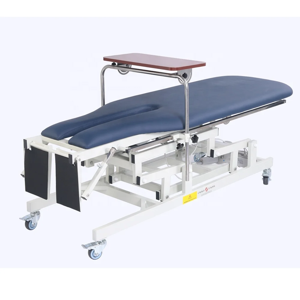 Electric Medical Physio Tilt Table Treatment and Examination Couches Clinical  Rehabilitation Vertical Bed Tilt Standing Table