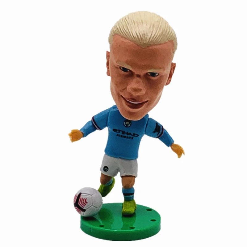 Soccerwe Manchester City player 9 # Haaland фигурки 2023 комплекты сезона